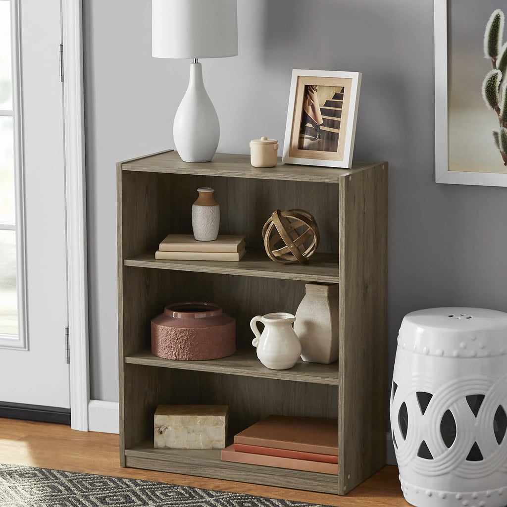 3-Shelf Bookcase with Adjustable Shelves N84637