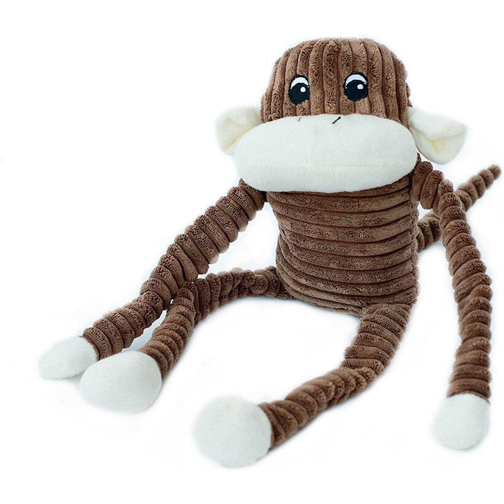 Crinkle Monkey Dog Toy T44030