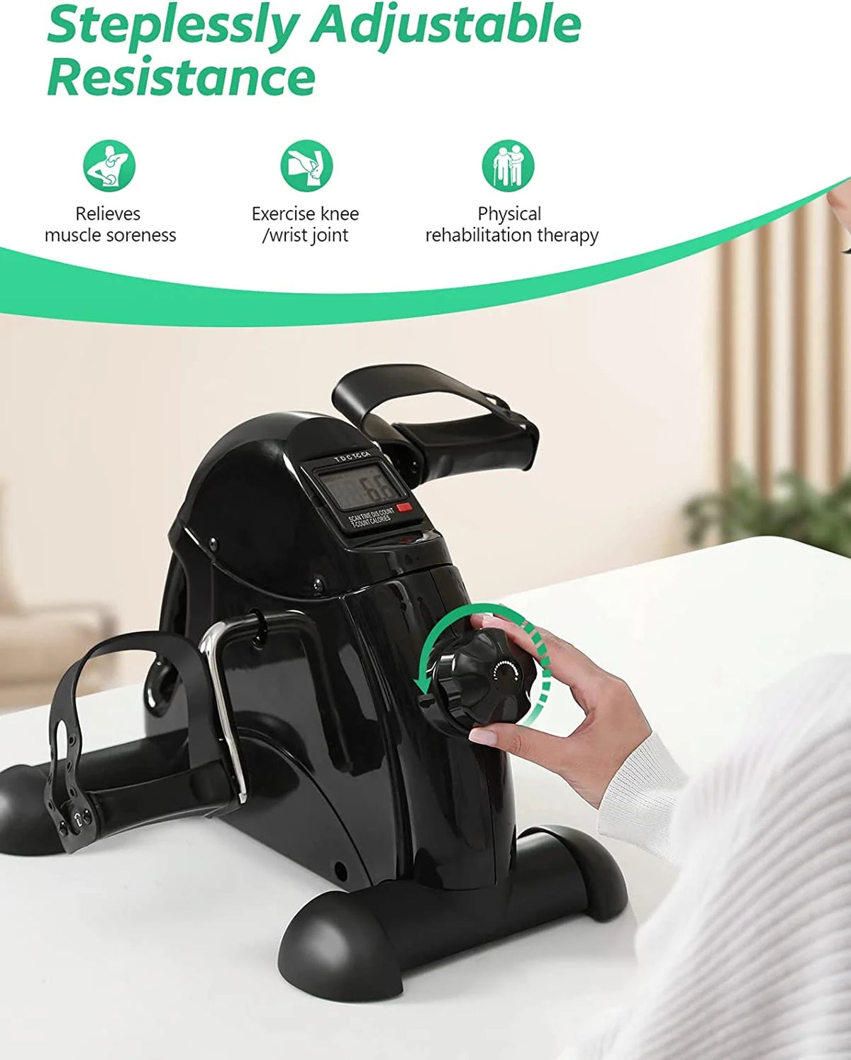 Mini Exercise Bike with LCD Screen Z350