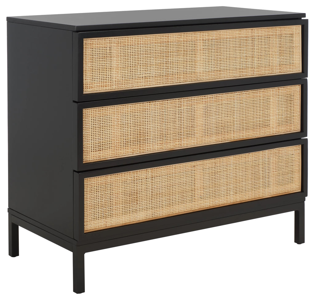 White 3 Drawer Dresser X845