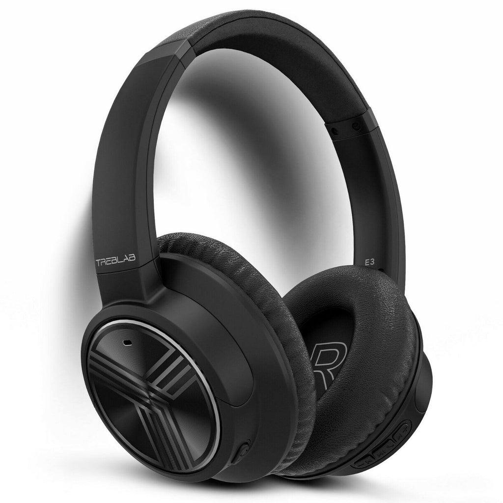 Over-Ear Bluetooth Headphones Active Noise Cancelling Black M40192