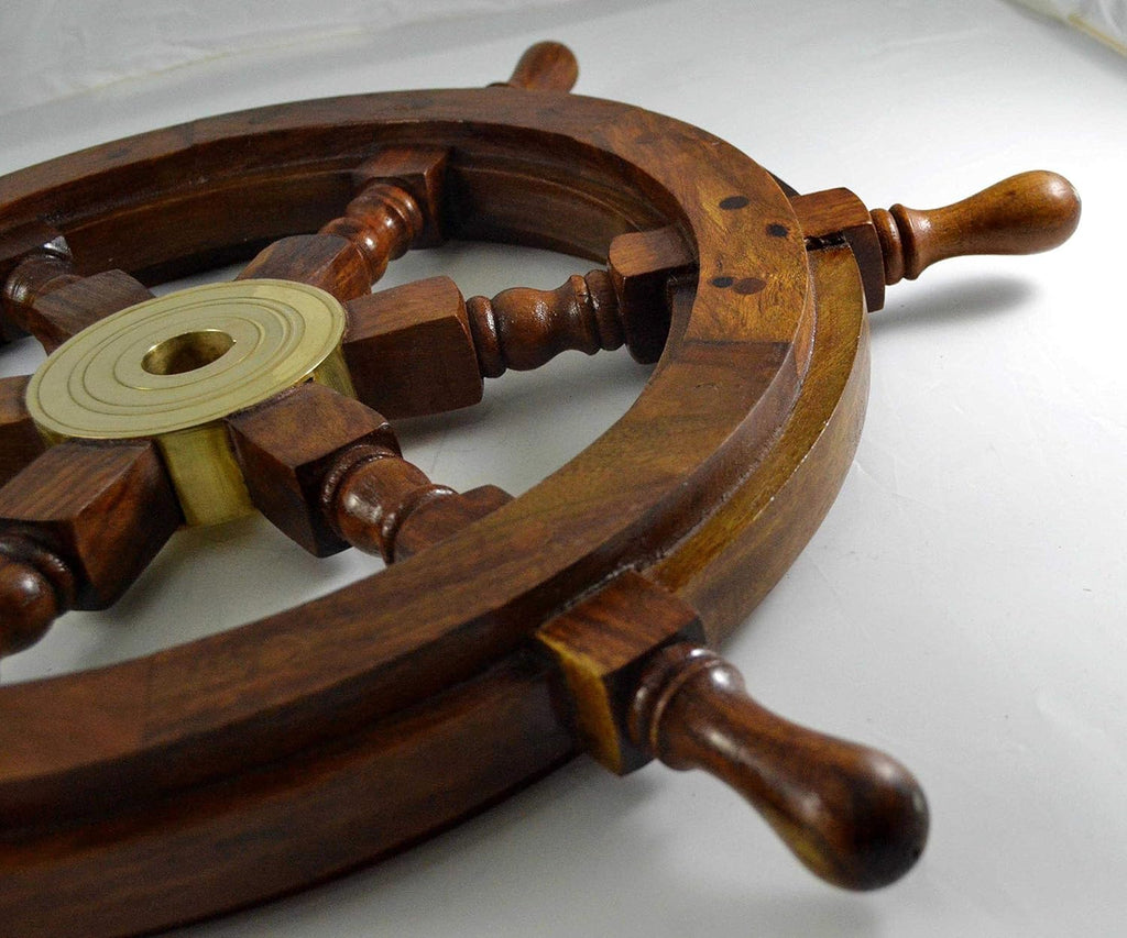 Wooden Ship Wheel 24 inch U48310