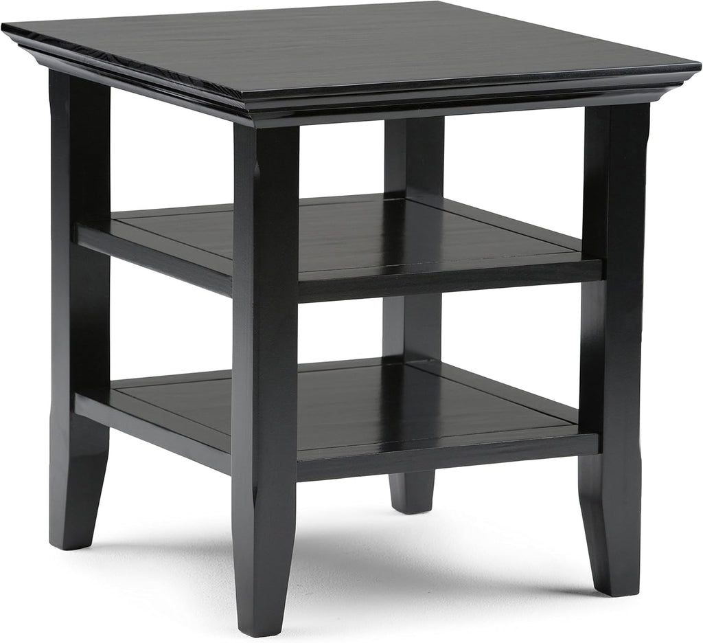 Black 19 inch End Table M138