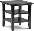 Black 19 inch End Table M138