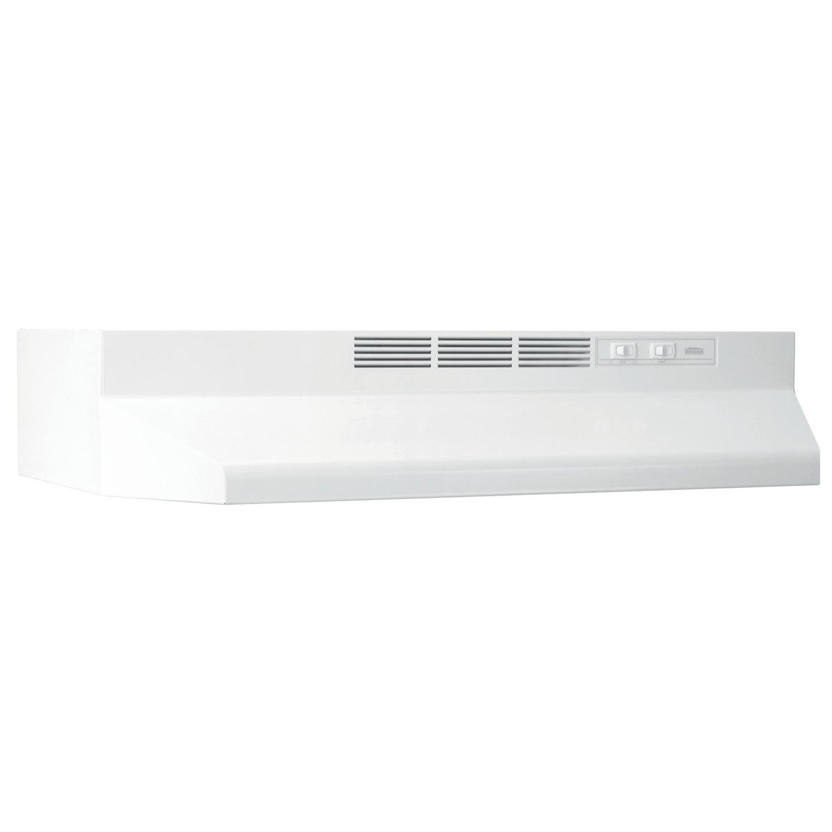 White Under-Cabinet Range Hood F500
