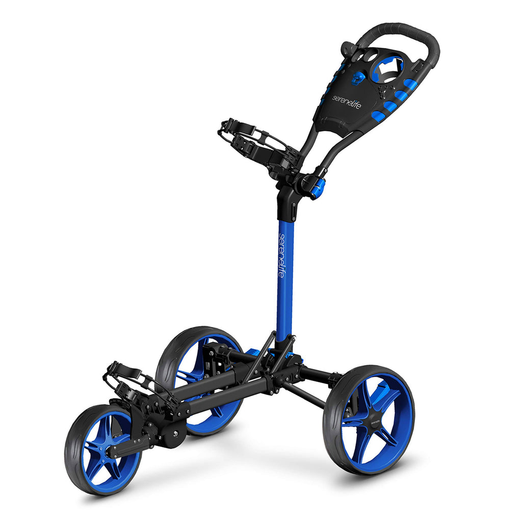 3 Wheel Folding Golf Bag Push Cart K76019