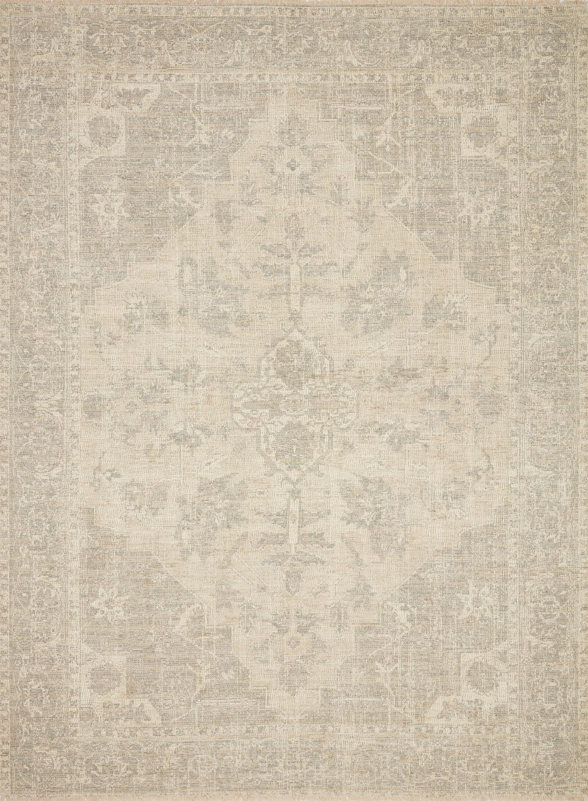Ivory Grey 9'3 x 13' Rug X6218