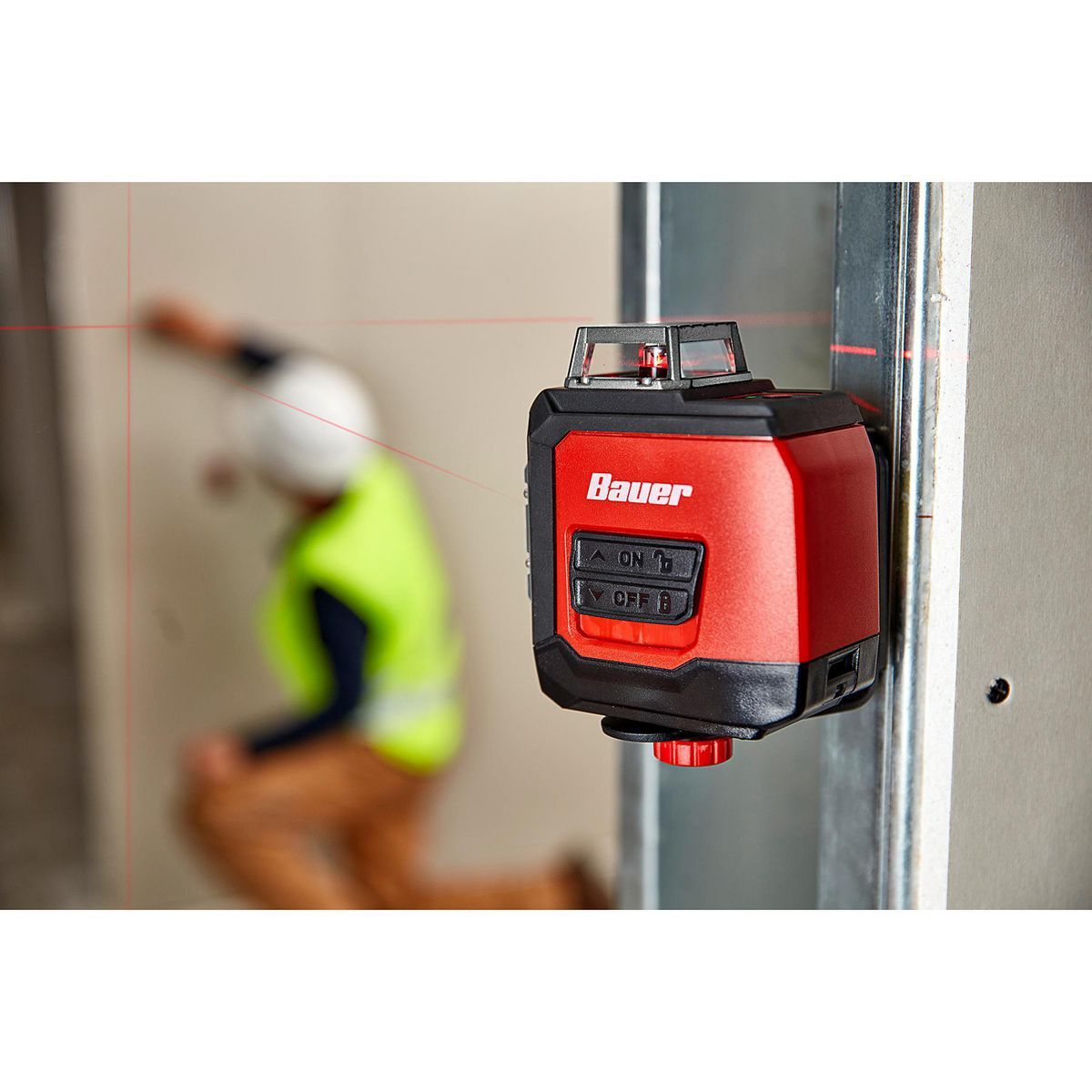 Self-Leveling 360 Horizontal Cross-Line Laser Level K717