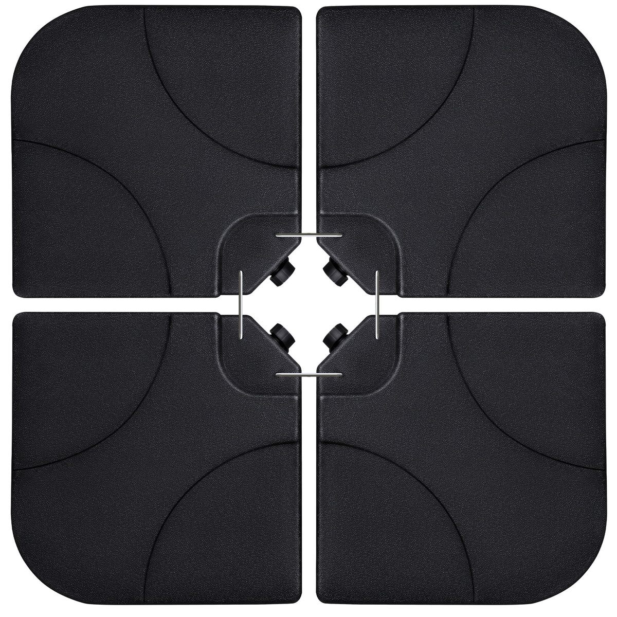 Square Shaped Water or Sand Filled Umbrella Base with U Locking L872