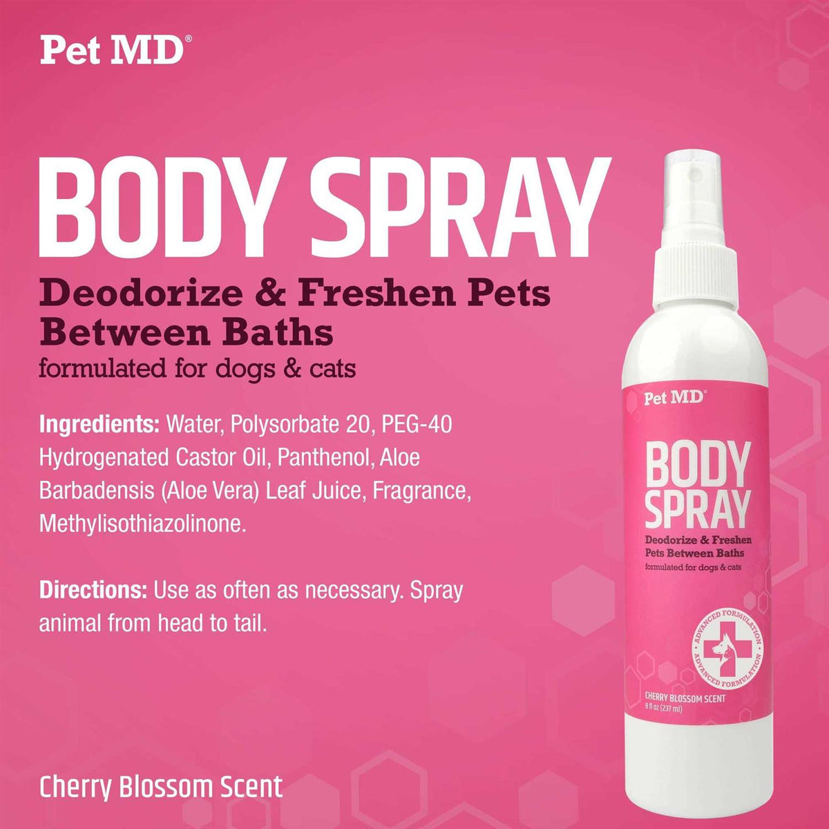 Deodorizing Cat & Dog Body Spray L53702