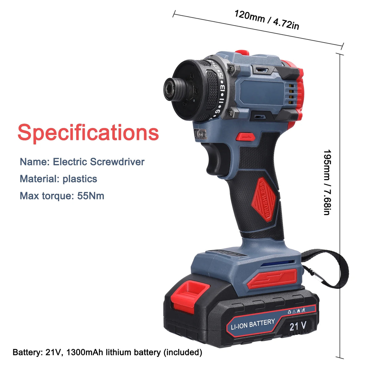 21V Electric Screwdriver I416