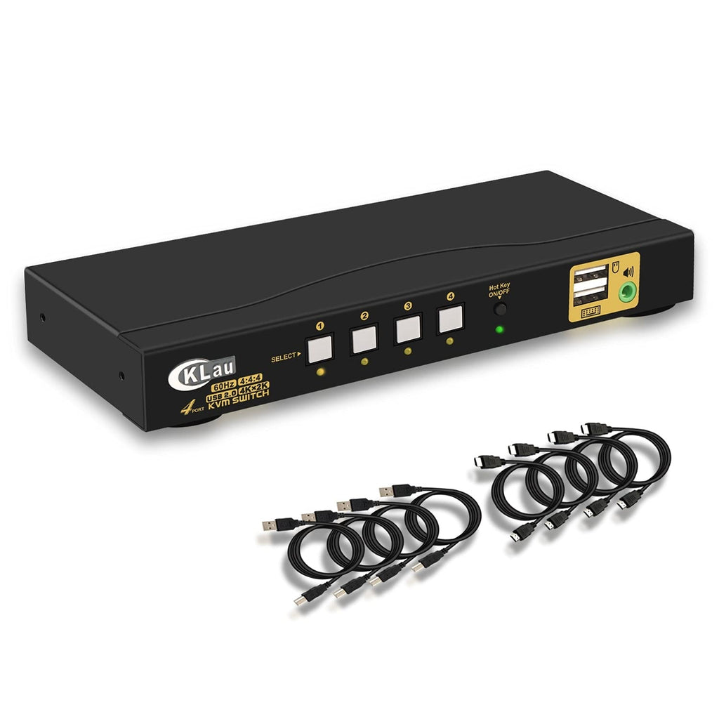 4 Port KVM Switch with Audio C7944