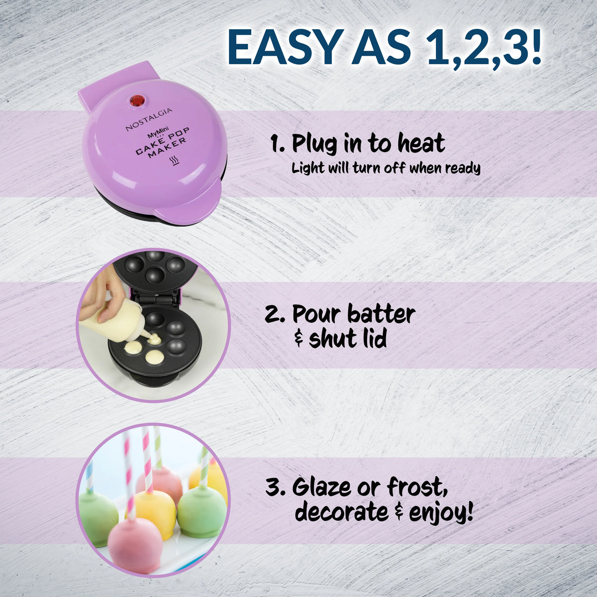 Purple Cake Pop Maker I51694