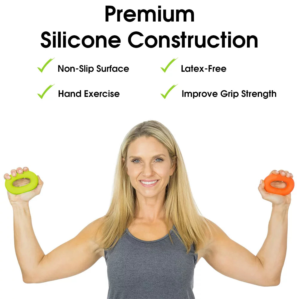 Hand Grip Strengthener Set of 6 O766