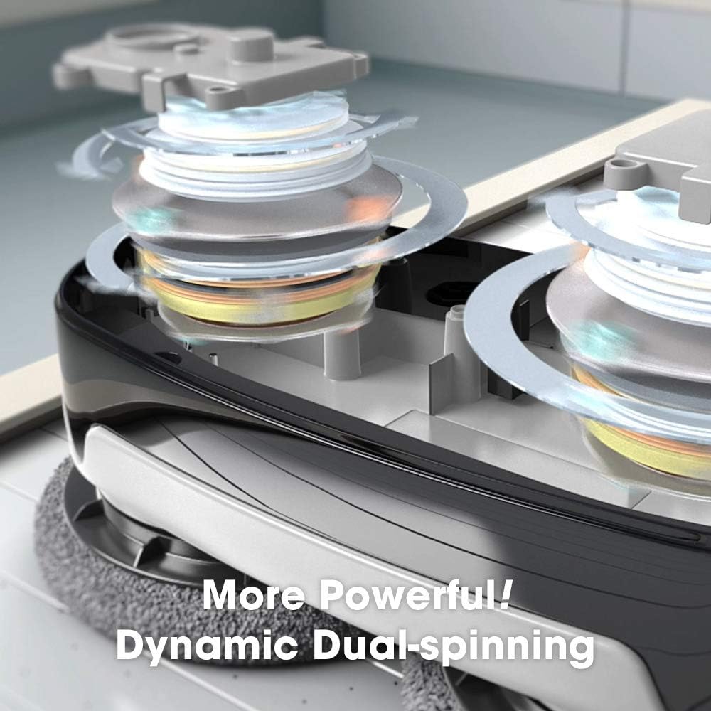 Autonomous Smart Robot Mop with Dual 5,700RPM Motors X481825