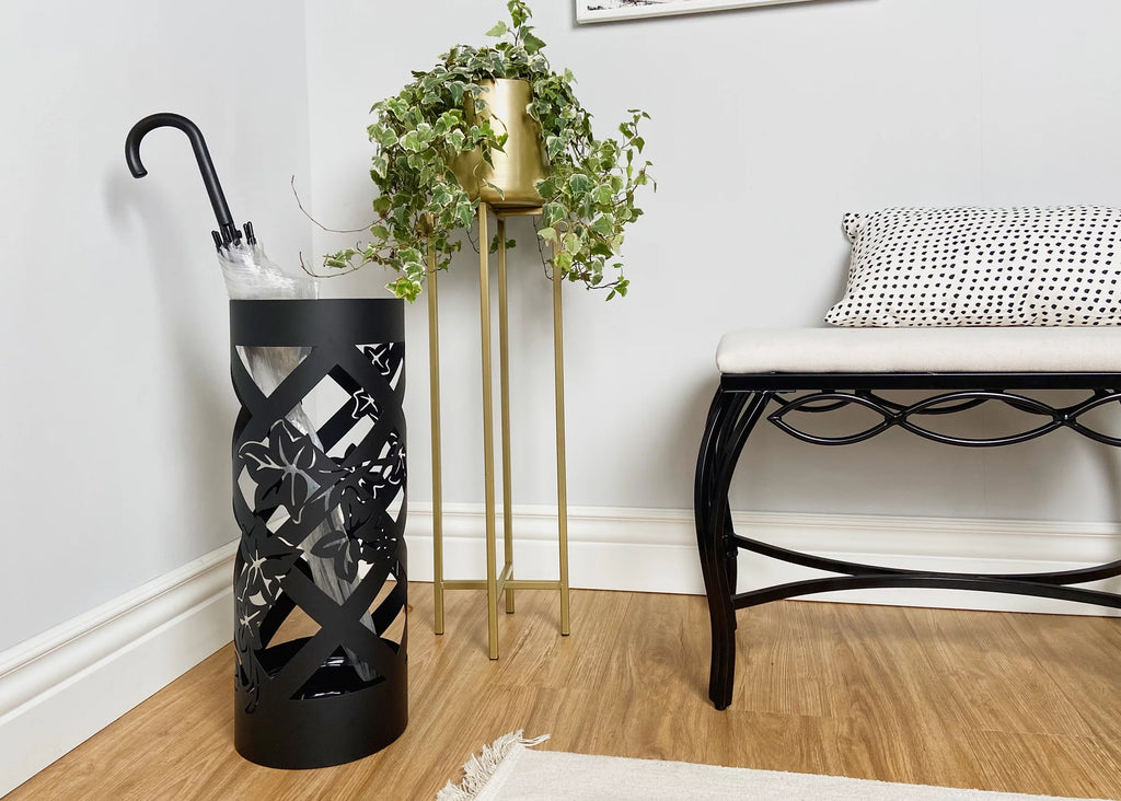 Black Metal Umbrella Stand D58933