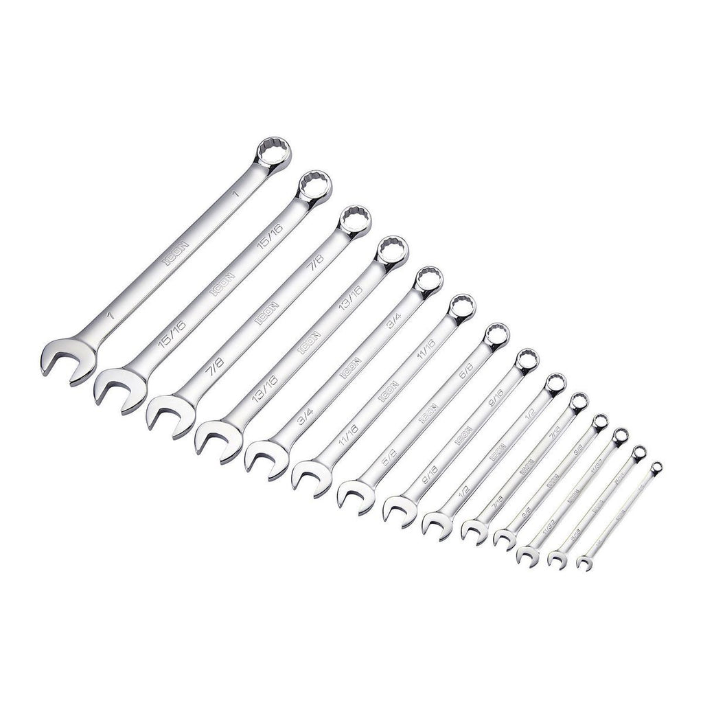 SAE Combination Wrench Set, 14 Piece X64133