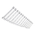 SAE Combination Wrench Set, 14 Piece X64133