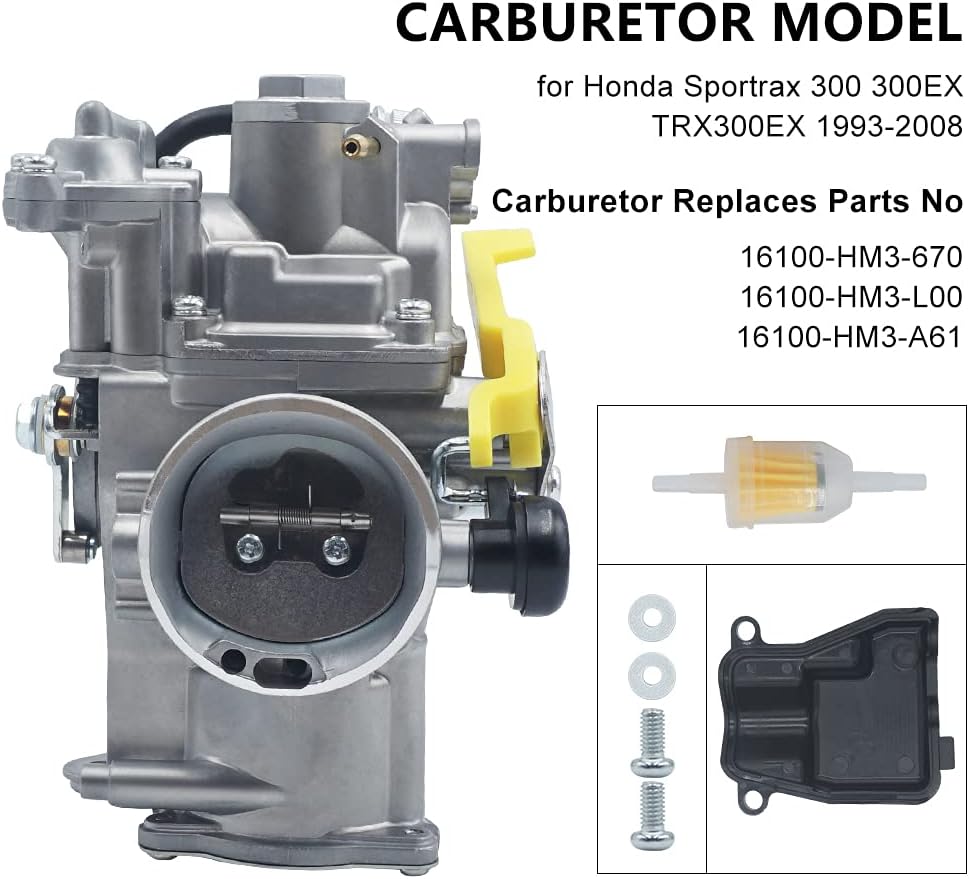 Carburetor for Honda Sportrax 300 300EX TRX300EX 1993-2008 W2194