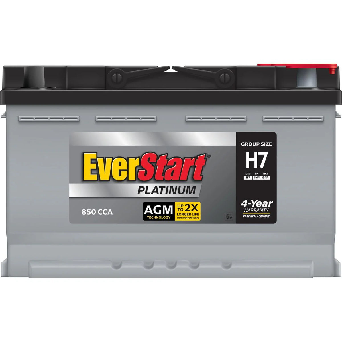 AGM Automotive Battery Group Size H7 12 Volt 800 CCA G579
