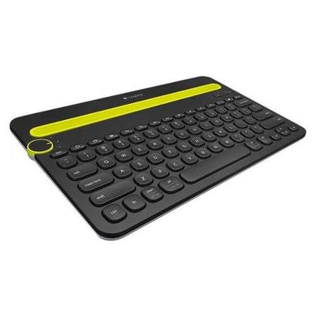 Black Bluetooth Wireless Mini Multi-Device Keyboard C24784