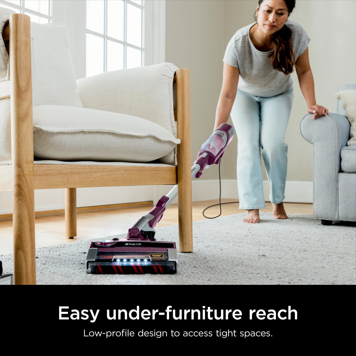 Corded Stick Vacuum with Self-Cleaning Brushroll W9170
