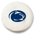 White Vinyl Fitted Car Tire Cover U13502