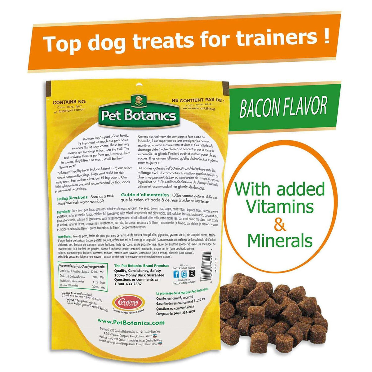 Dog Training Treats Bacon O341830