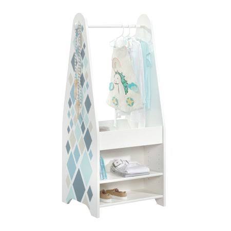 White Kids' Wardrobe W287376
