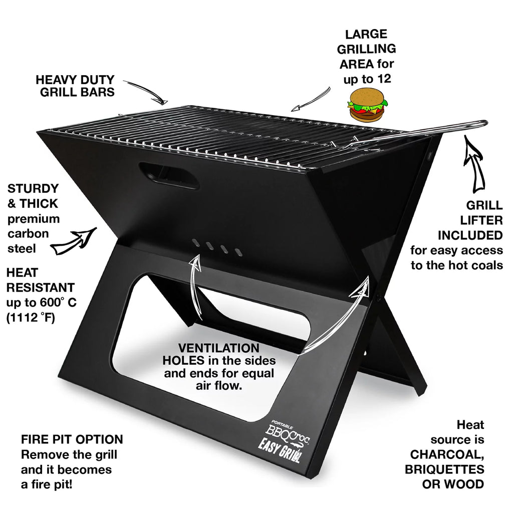 Portable Folding Grill A77541