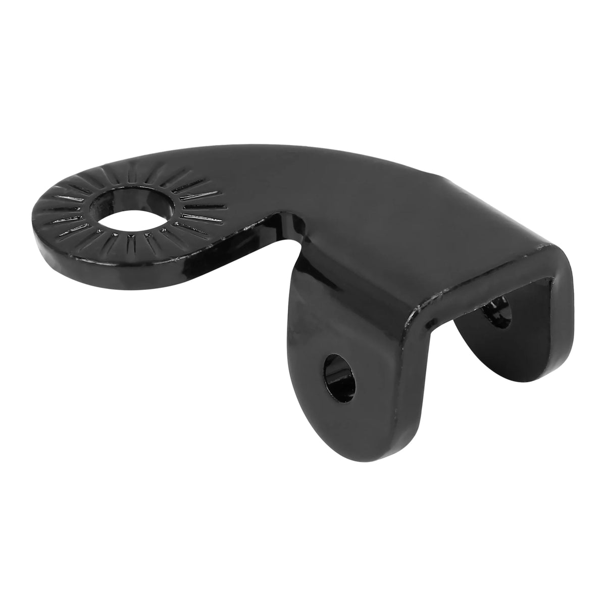Bicycle Trailer Coupler Attachment Black Silver Tone J508