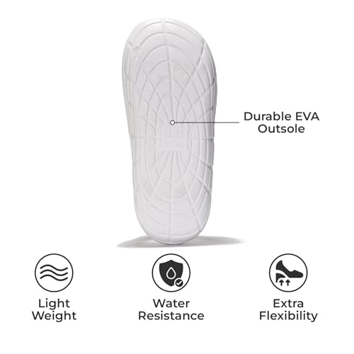Lightweight Flexible EVA Recovery Slides with Latex Insole A8100