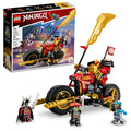 Upgradable Ninja Motorbike Toy Mech Action Figure and 2 Minifigures O446254