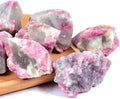Natural Pink Tourmaline Crystal Stone Powder 150-200g J66366