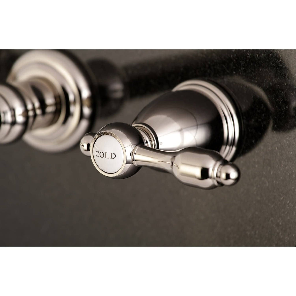 Wall Mount Roman Tub Filler Polished Chrome L25057
