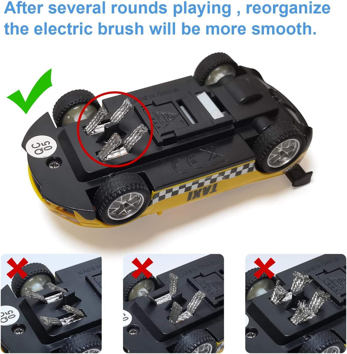 1:43 Scale Electric Racing Track Set with 2 Controllers C20482