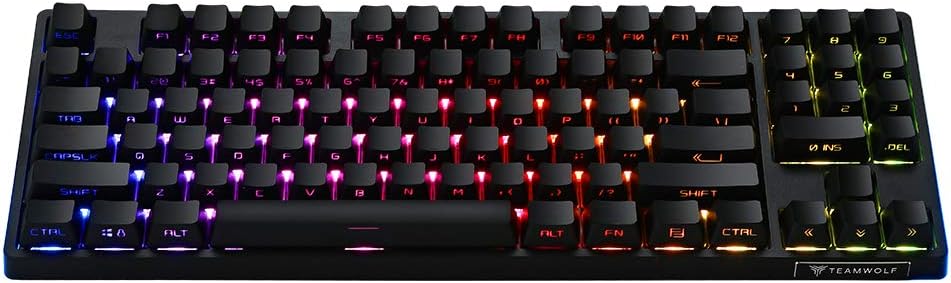 89 Keys Mechanical Gaming Keyboard with Cherry MX Blue Switch M280