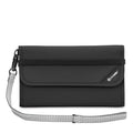 Black RFID Blocking Travel Wallet K2282