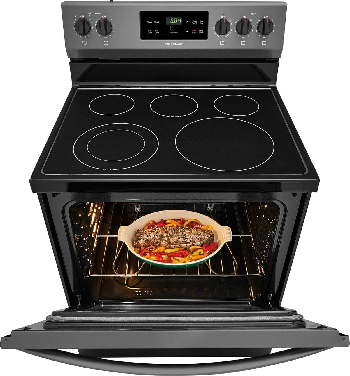 30 Freestanding Electric Range with 5.3 cu. ft. Capacity and Self Clean in Stainless Steel M34935