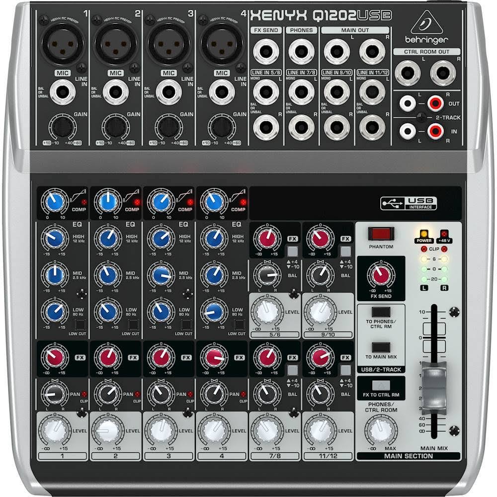 12-Input Mixer with USB Interface Y415