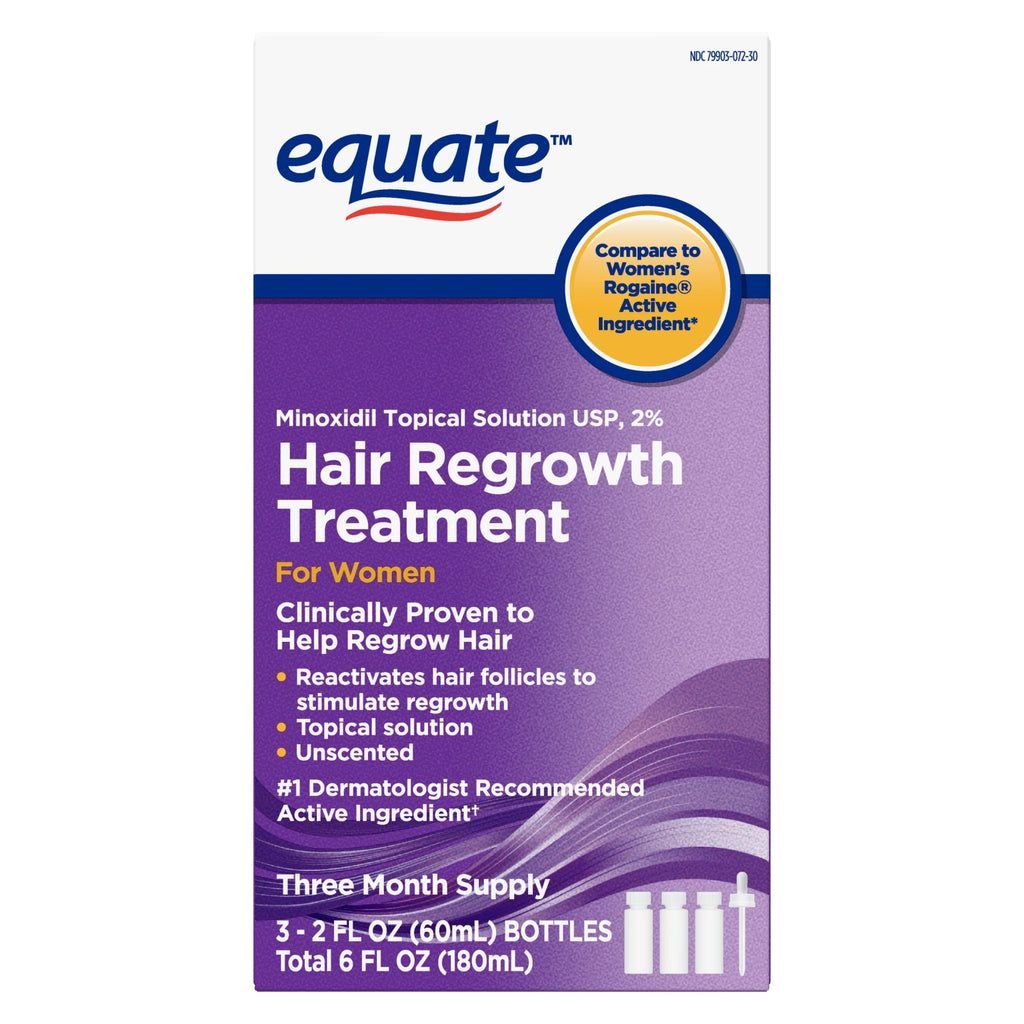 Minoxidil Topical Solution 2 Percent Hair Regrowth Treatment M2659
