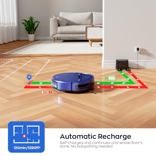 2-in-1 Robot Vacuum and Mop Combo, 2300Pa Suction L7648