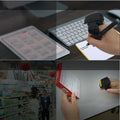 2D Wireless Finger Scanner with Alloy Shell & 350mAh Battery R868