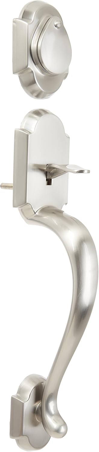 Satin Nickel Single Cylinder Handleset P566137