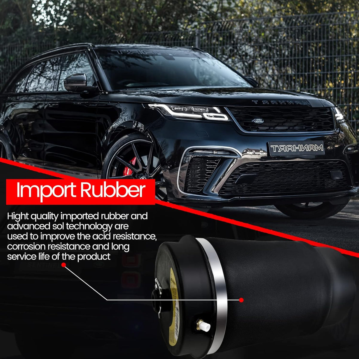 Rear Air Suspension Spring Bag U5870