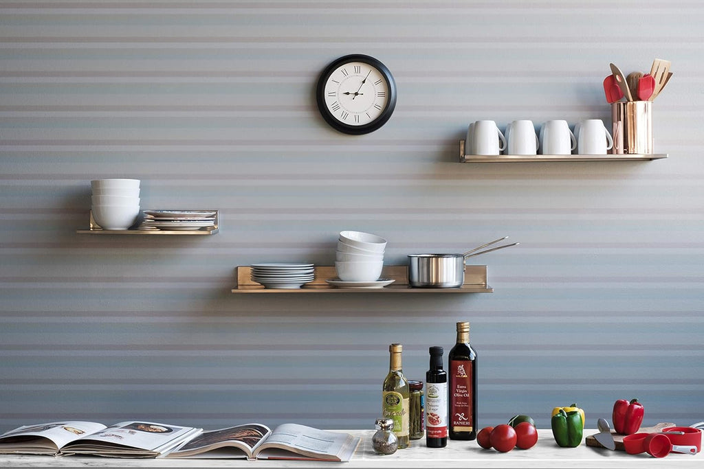 Stainless Steel Wall Shelf Set of 2 T54113