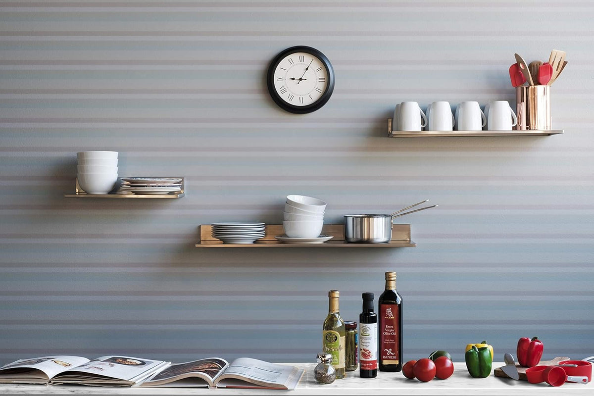 Stainless Steel Wall Shelf Set of 2 T54113