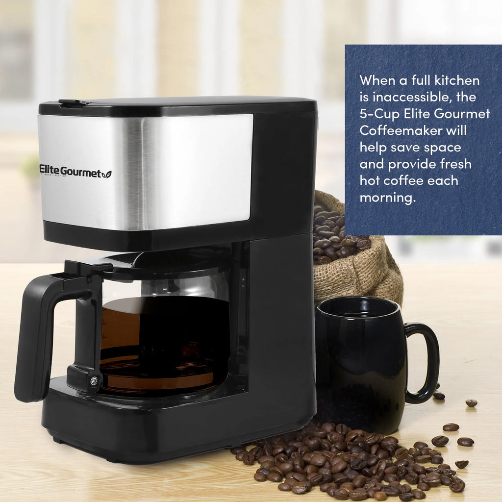 5 Cup Stainless Steel Drip Coffee Maker N1430