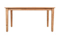 60" Solid Hardwood Dining Table H1149