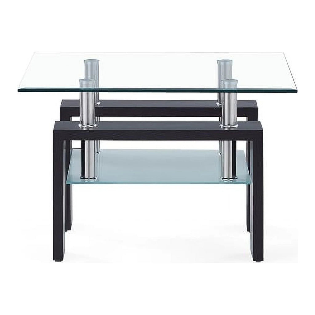 Glass Top End Table Set of 2 I395735